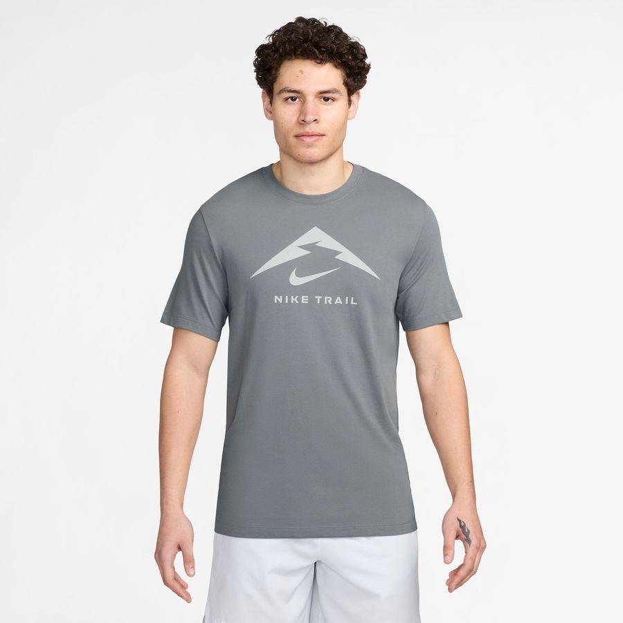 Nike T-shirt Running Dri-FIT Run Trail - Gris