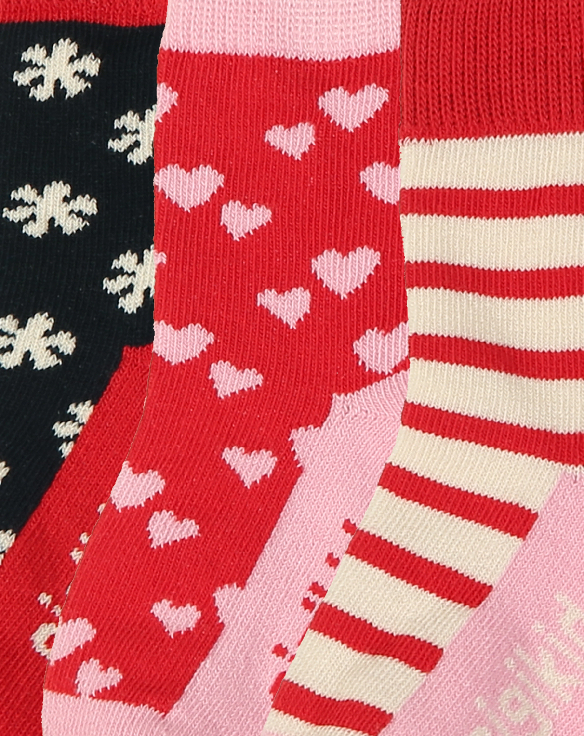 Strümpfe CUTE PATTERN 3er Pack in bunt