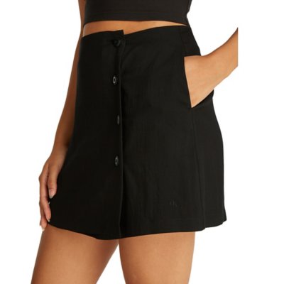Jupe femme Ecovero Nylon Wrap CALVIN KLEIN