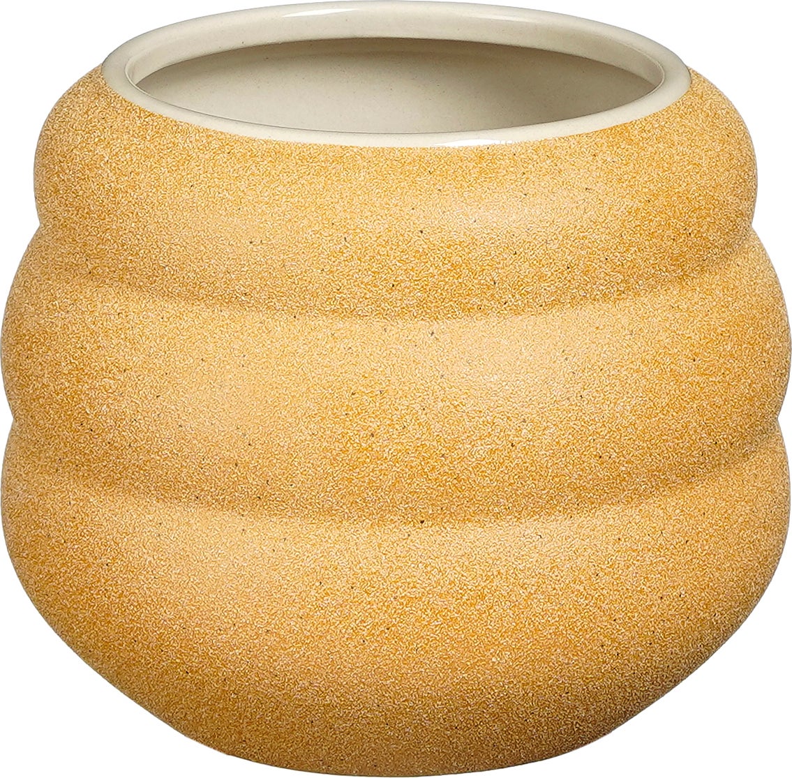 Mica Decorations bloempot Glen oker D 14 H 12 cm