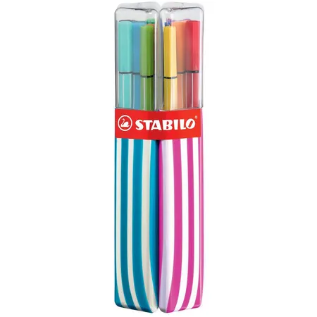 Premium-Filzstift - STABILO Pen 68 - 20er Twin Pack mit 20 verschiedenen Farben