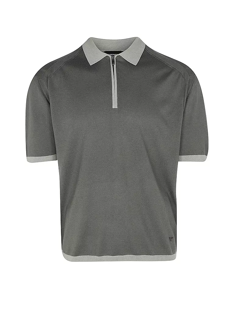 EMPORIO ARMANI Poloshirt grau
