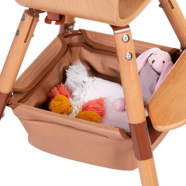 Childhome Evolu/Evowood Mandje Lederlook
