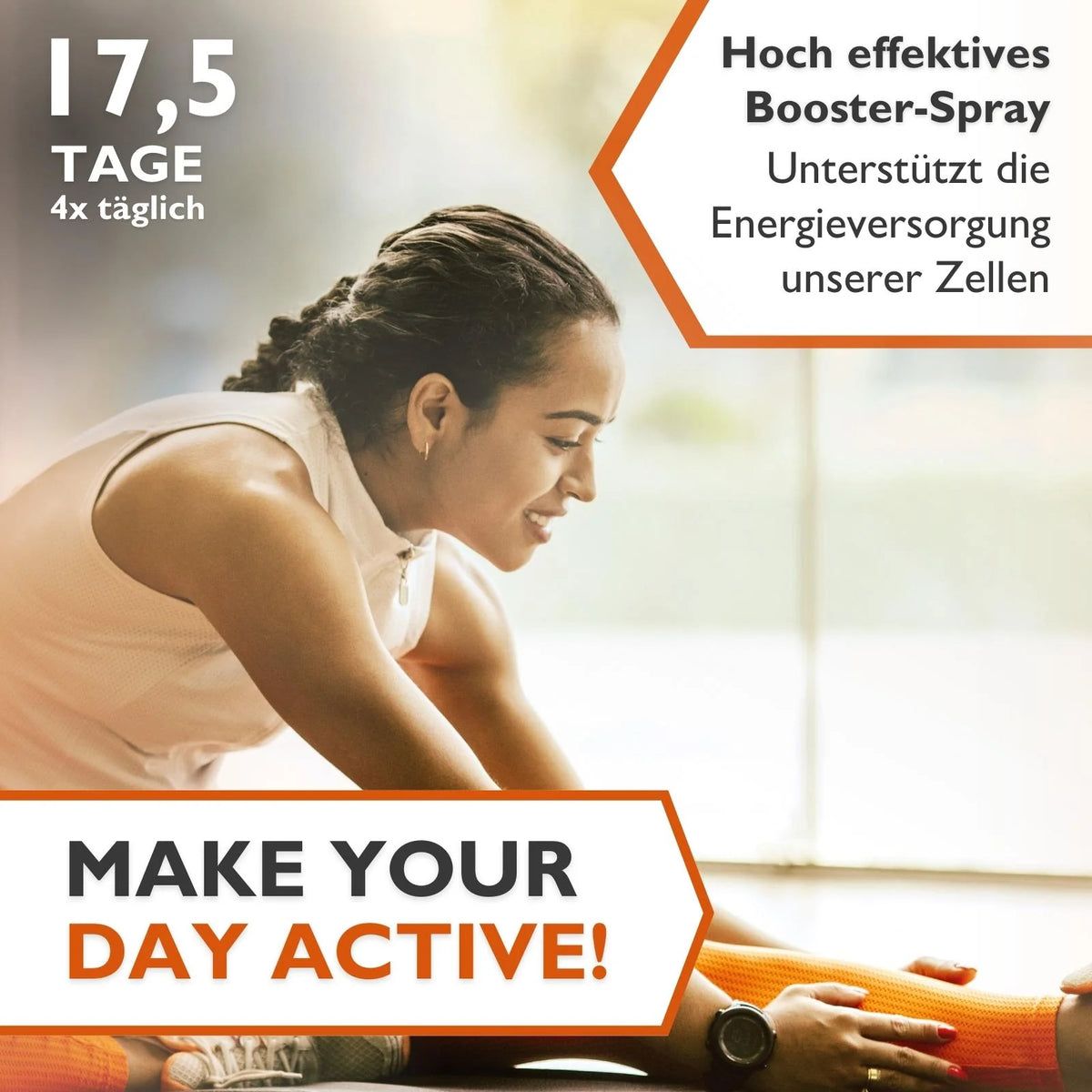 CODE Vital Q10 Active Spray mit Coenzym-Ubiquinol, Energie für jede Zelle