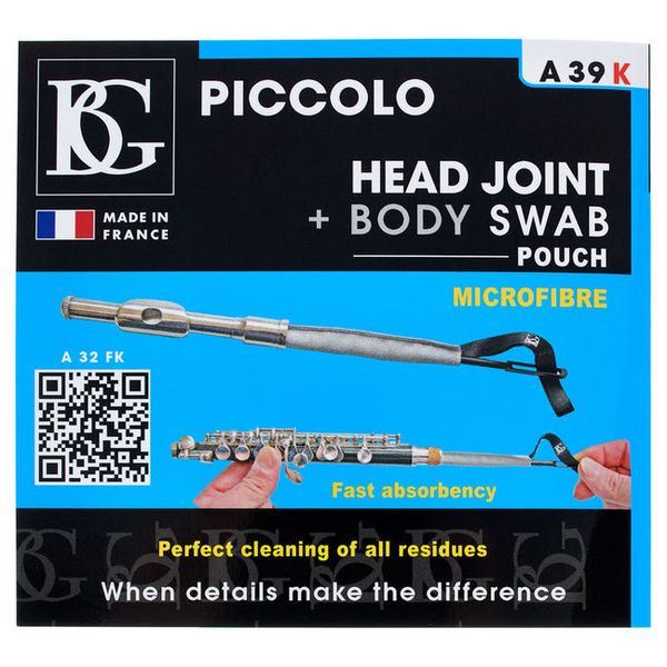 BG France A39K Wiper Piccolo Flute