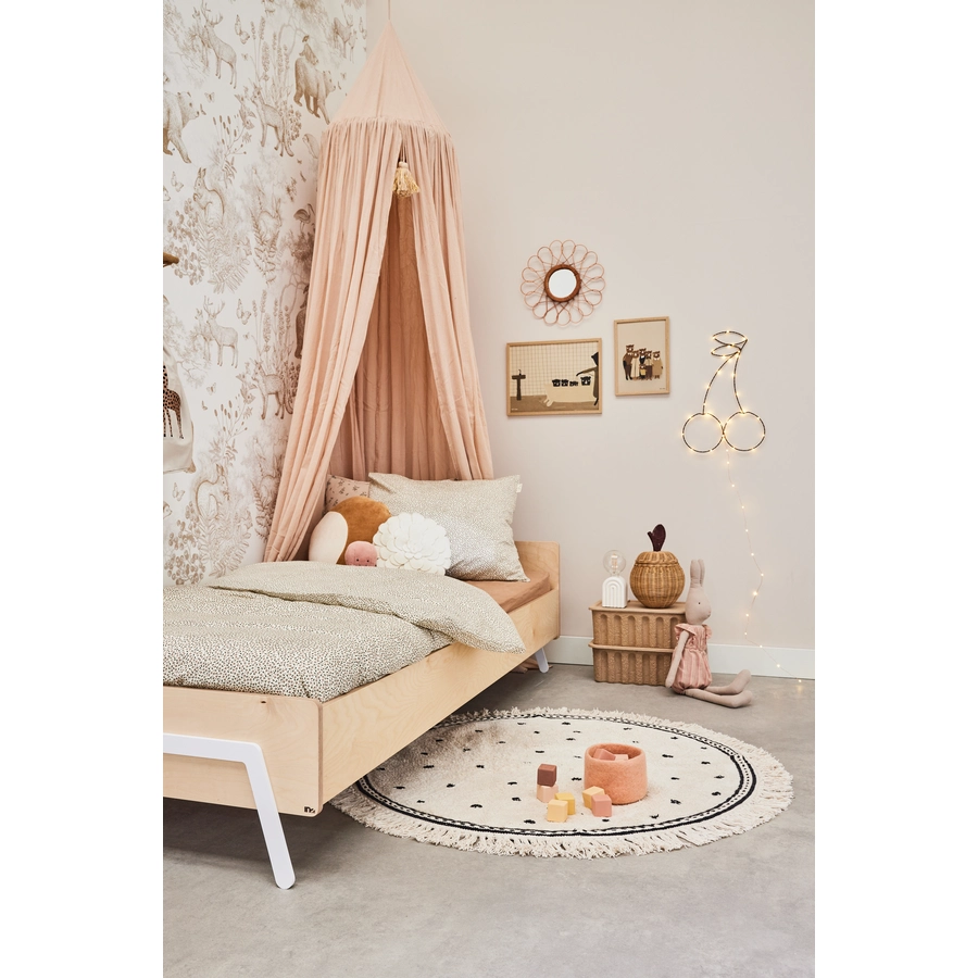 Tapis Petit Kinderteppich Anna dots cream Ø 110 cm
