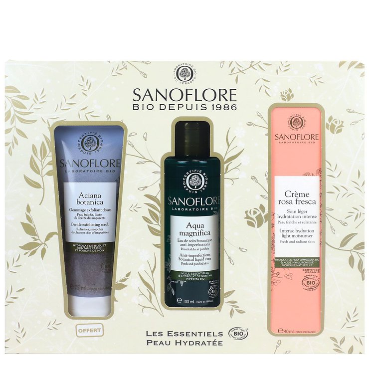 Coffret les Essentiels peau hydratée bio