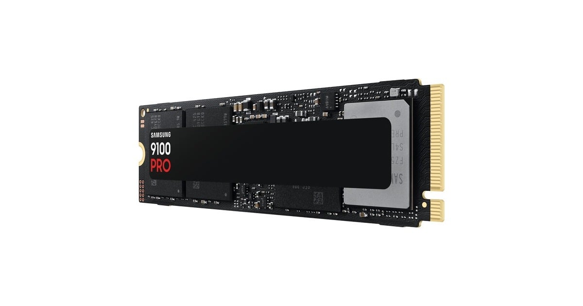SAMSUNG9100 PRO 4 TB SSD  (MZ-VAP4T0BW, PCIe Gen 5.0 x4, NVMe 2.0)