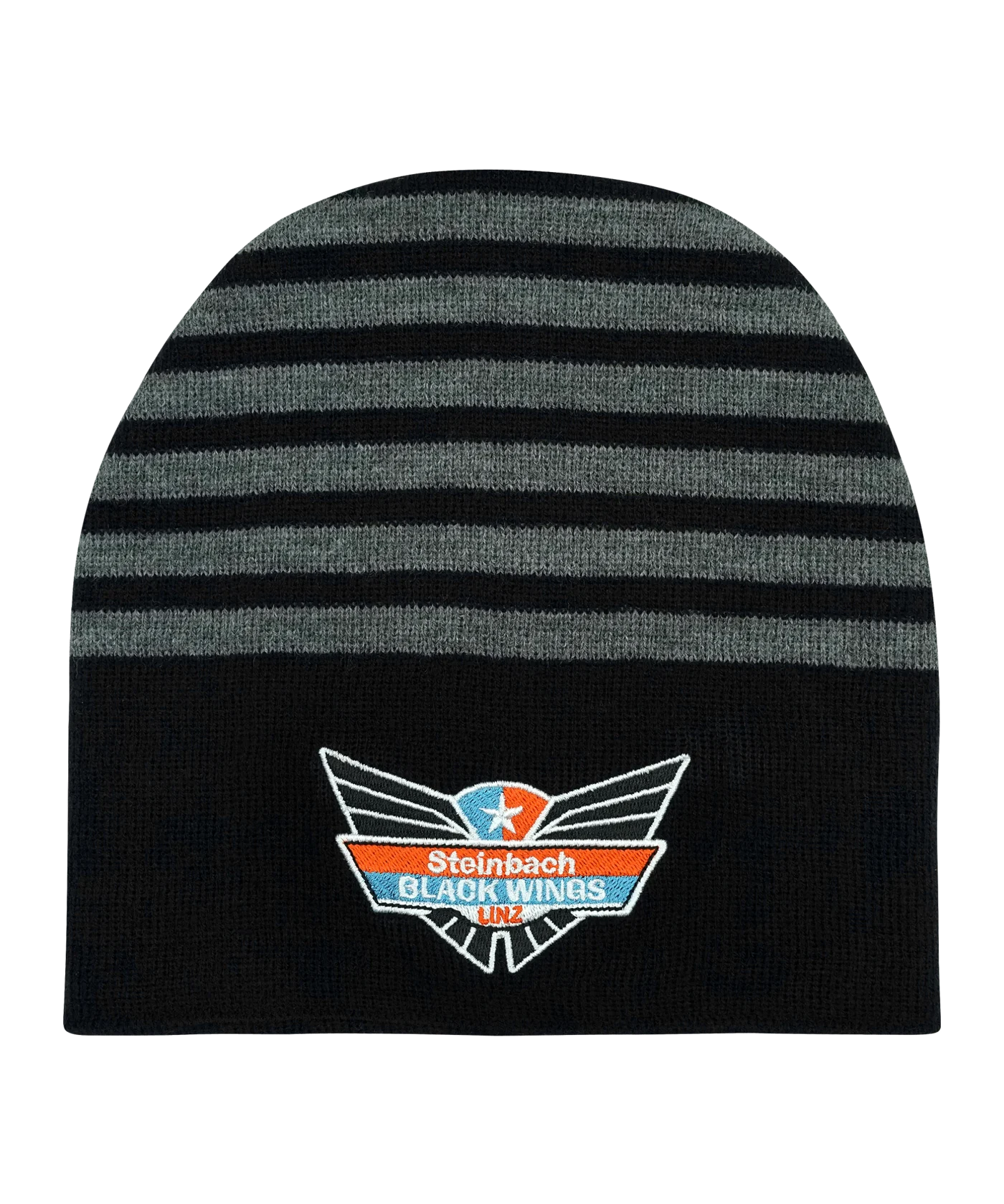 Black Wings Classic Beanie Schwarz