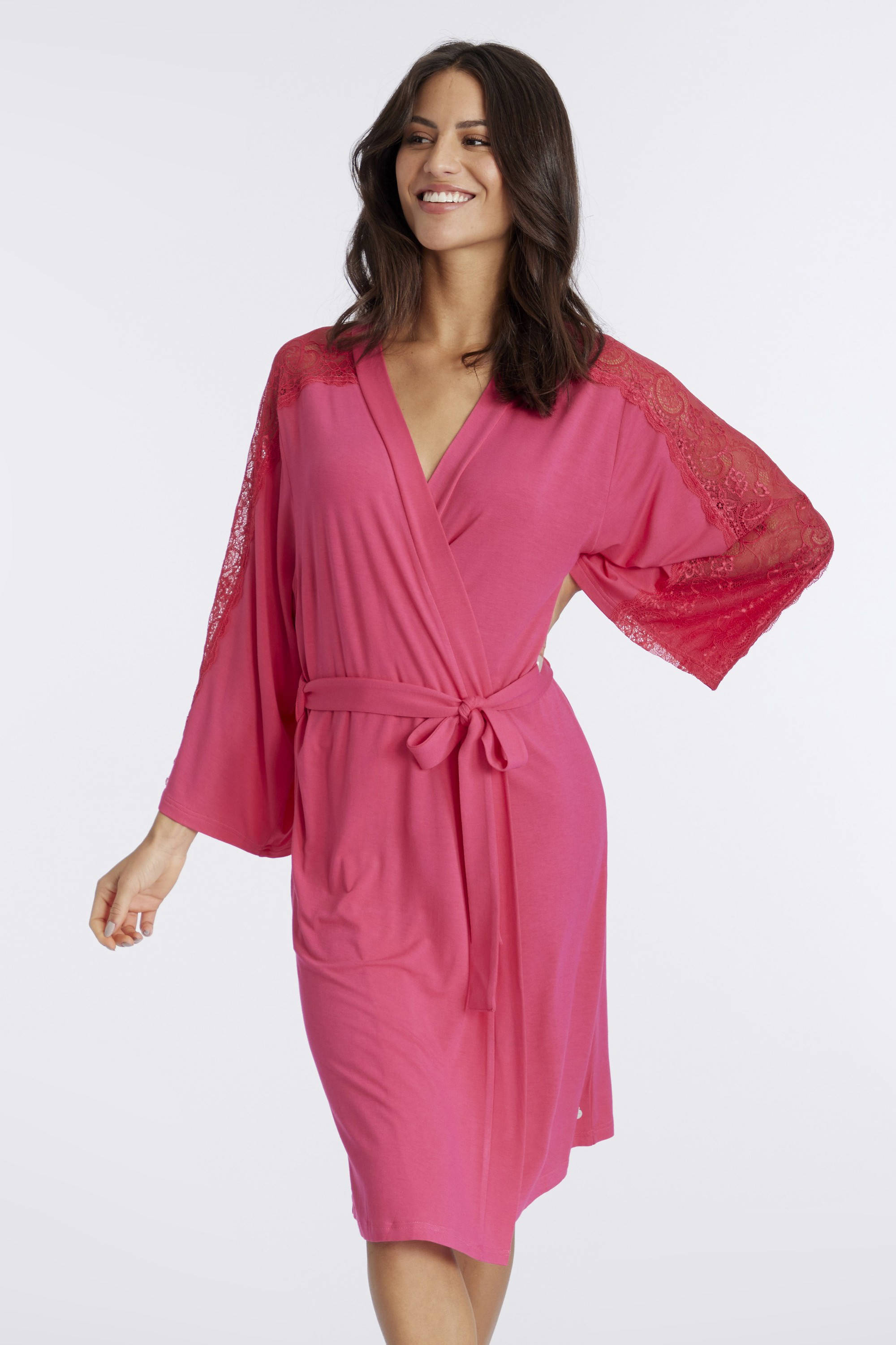 Lascana kimono fuchsia
