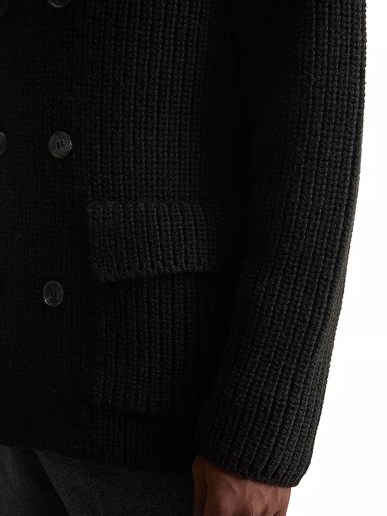 MARC O'POLO Strickjacke schwarz