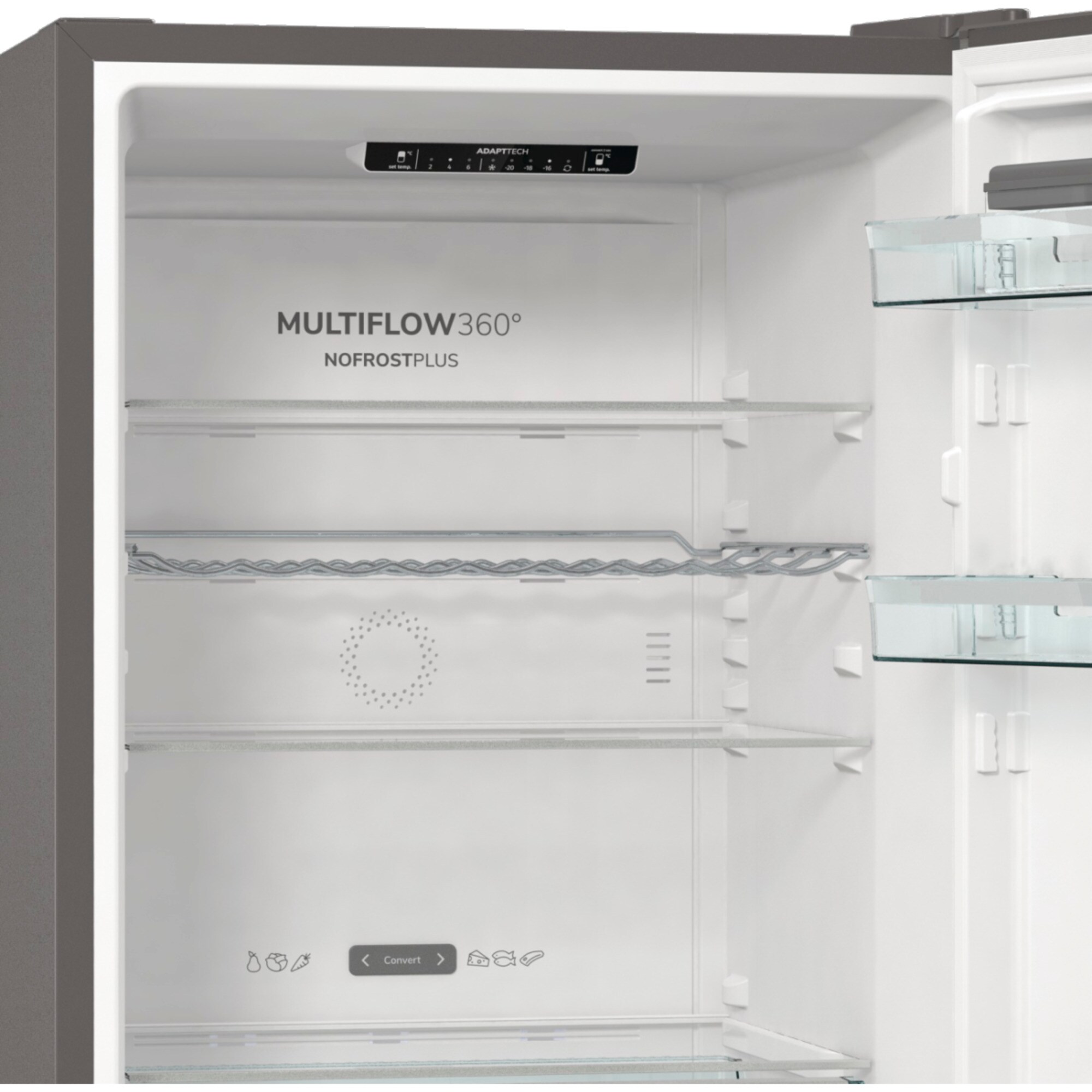 gorenje Kühl-/Gefrierkombination NRC619BSXL4