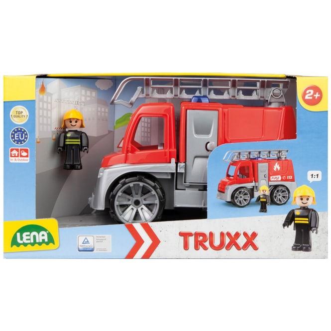 LENA®TRUXX - Feuerwehrfahrzeug mit Figur