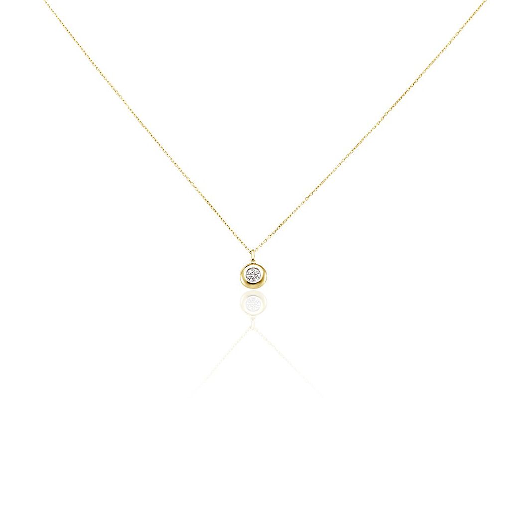 Collier Or Jaune Laurissa Diamants