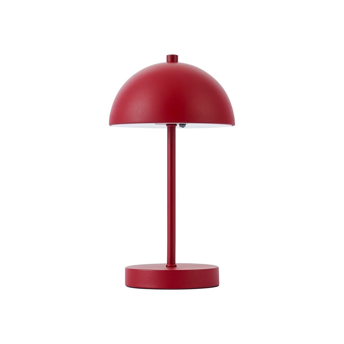 Buiten tafellamp donker rood incl. LED 3-staps dimbaar IP44 oplaadbaar - Keira