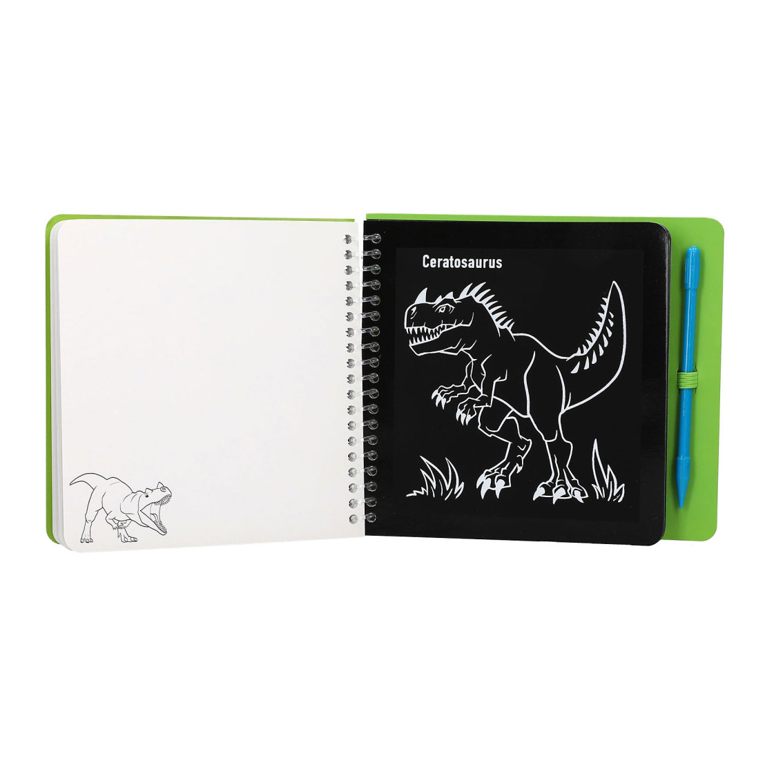 Dino World Mini Magic Scratchboek