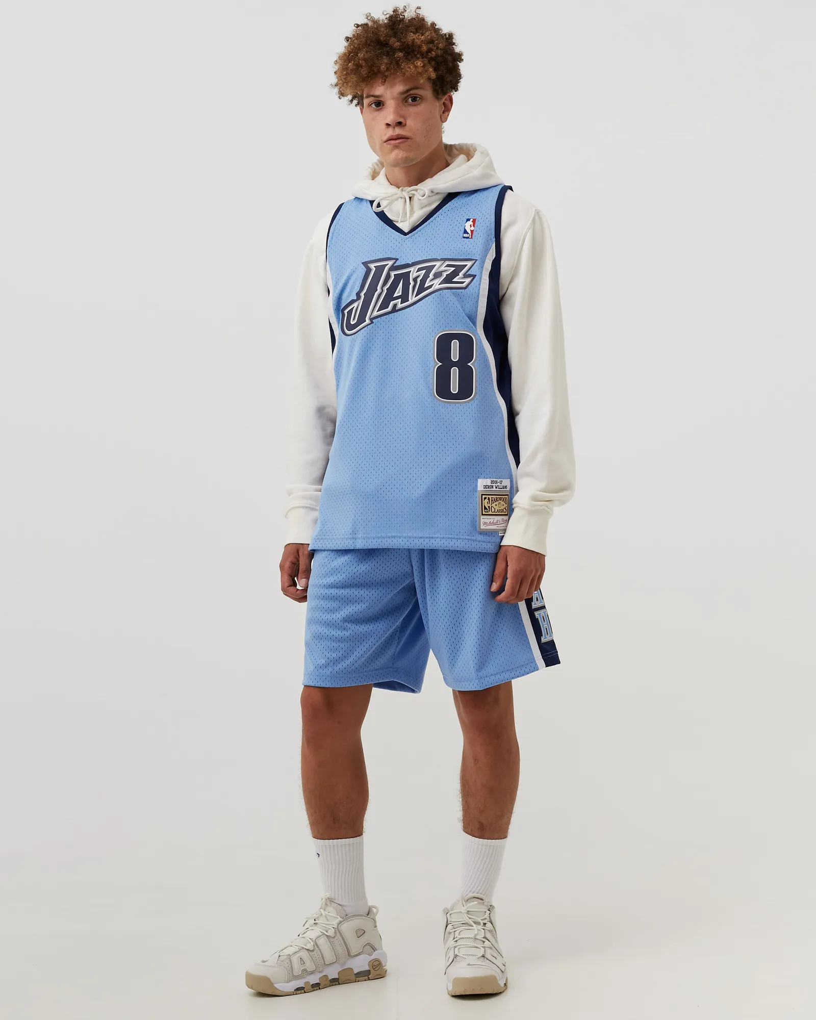 Mitchell & Ness NBA SWINGMAN JERSEY UTAH JAZZ ALTERNATE 2006-07 DERON WILLIAMS #8