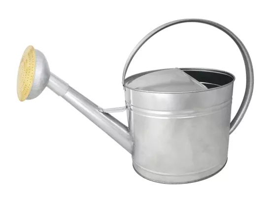 Arrosoir en acier galvanisé avec pomme et grille en laiton 13 litres