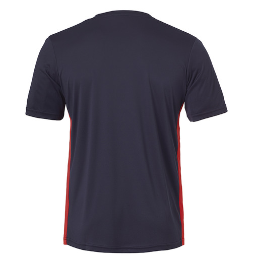 Camiseta Essential Mc Azul Marinho/Vermelha Uhlsport