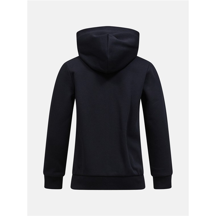 Peak Performance Jr Original Zip Hood Black/Offwhite