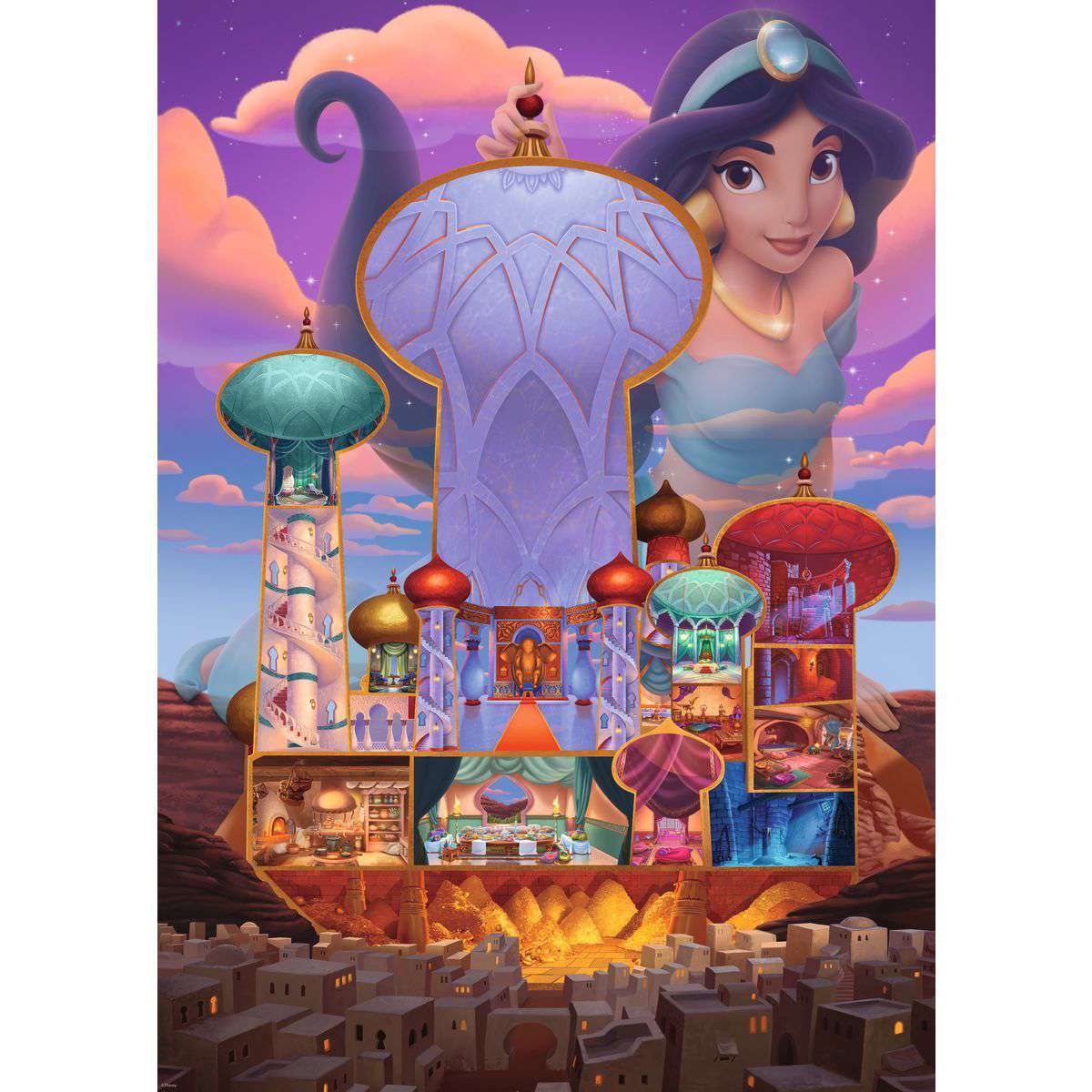 Ravensburger Spiel Disney Castles: Jasmin