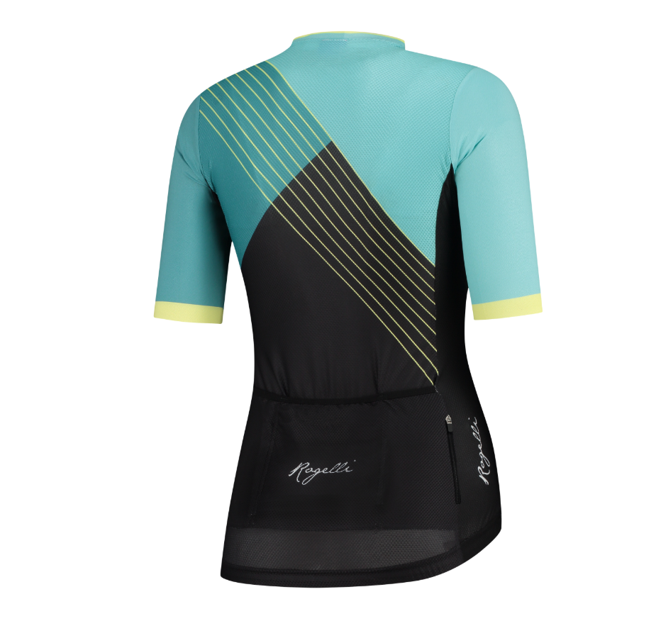 Rogelli Divine Cykeltrøje - Grå / Turkis