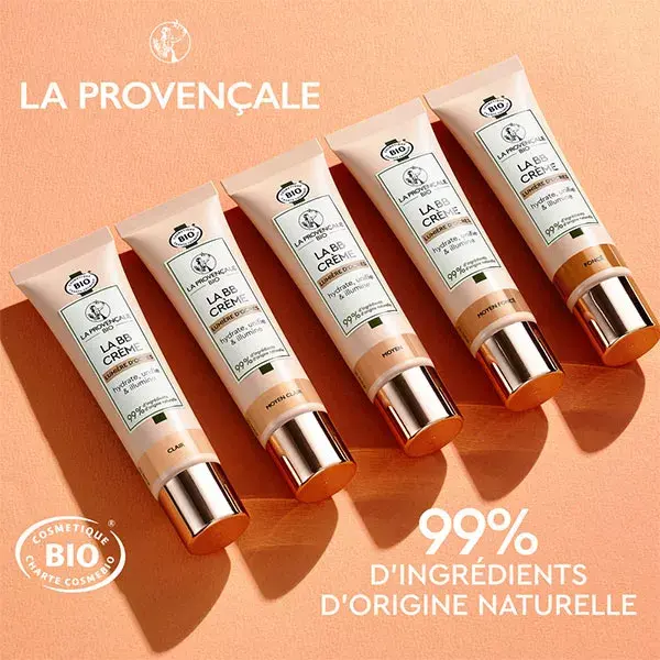 La Provençale Le Teint BB Cream Lumière d'Ocres Médio Orgânico 30ml