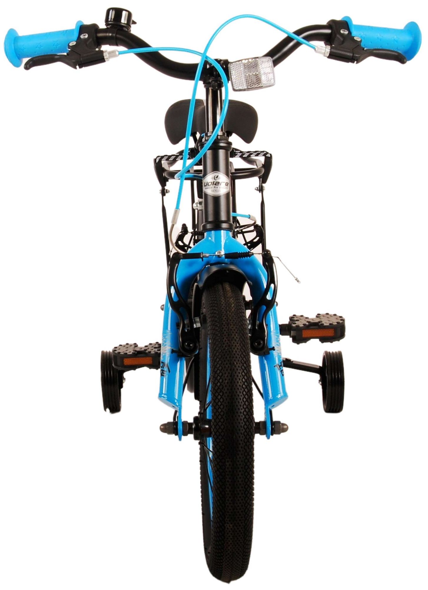 TPFSports Thombike Kinderfahrrad - Jungen - 14 Zoll - Rücktritt + Handbremse - Schwarz/Blau