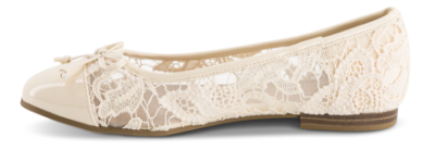Marco Tozzi Mesh Ballerina Beige 2-82102-46 402