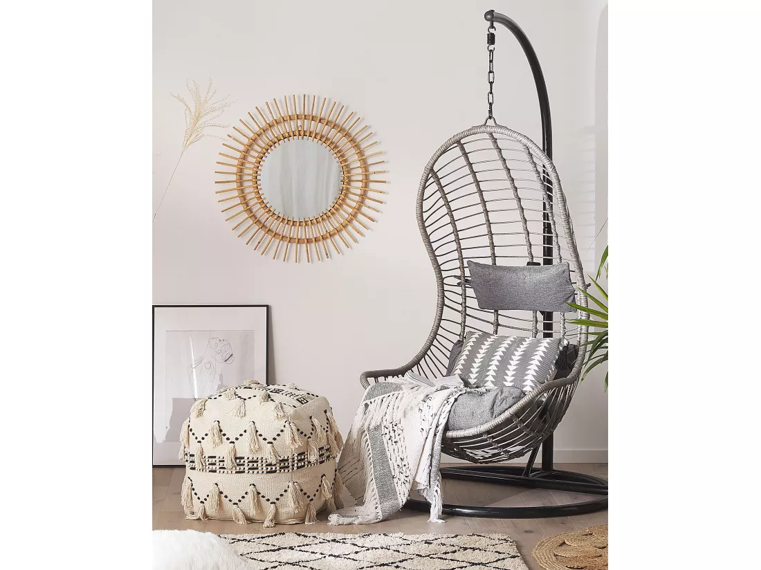 Fauteuil suspendu avec support PINETO Gris