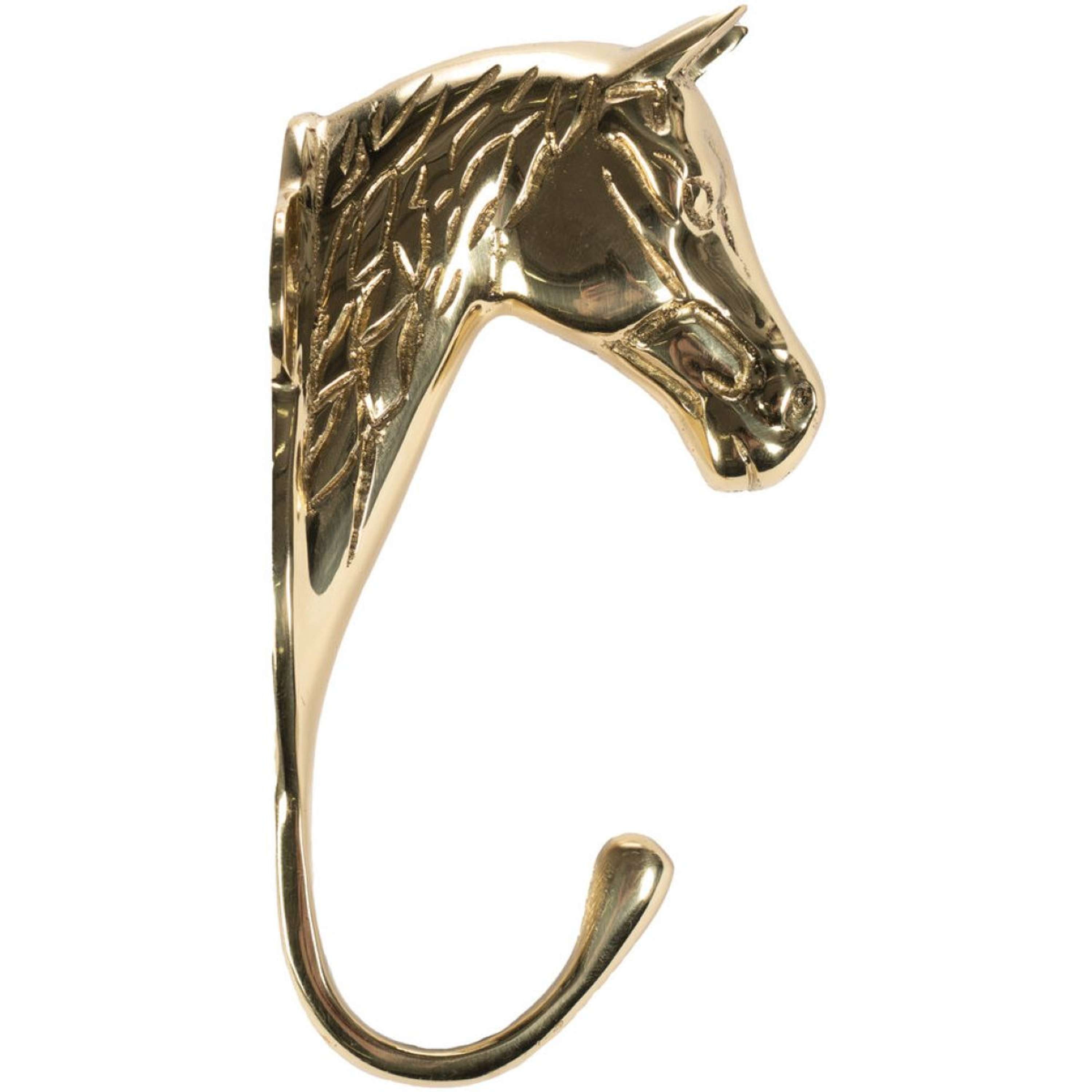HKM Hoofdstelhanger Paardenhoofd Messing