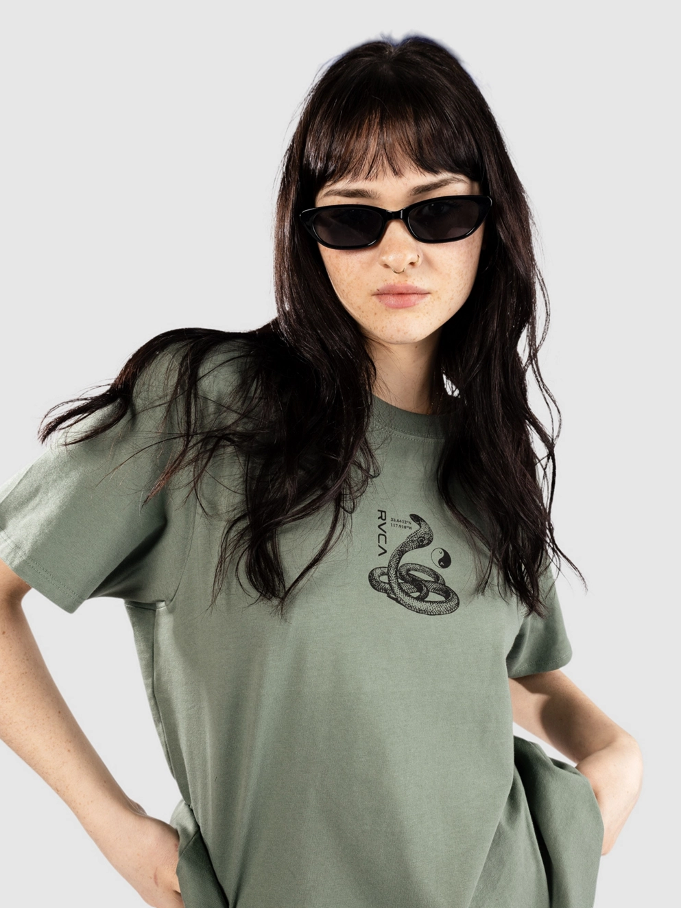 RVCA Viper Easy T-Shirt jade