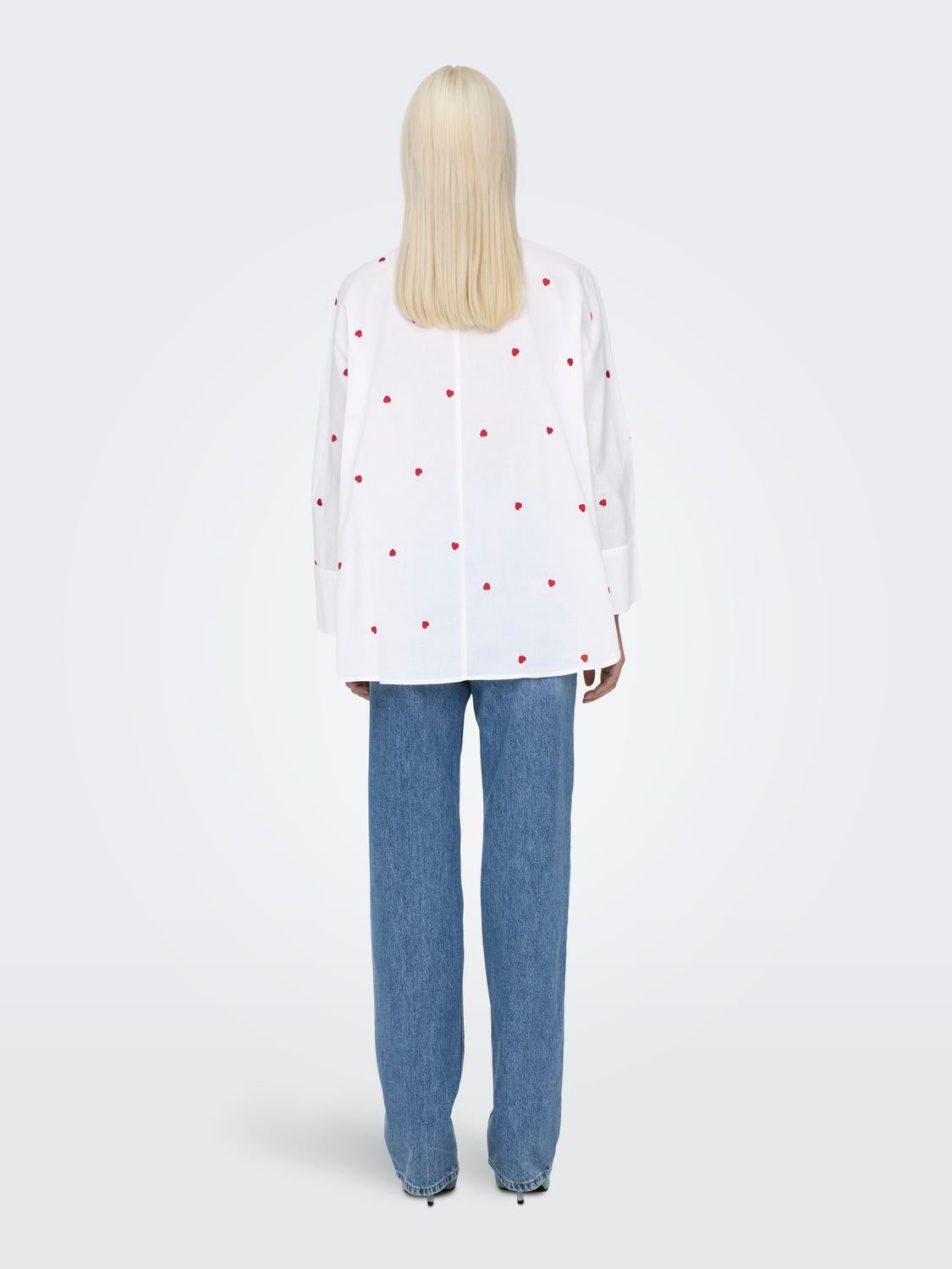 ONLNEW Hemd Bright White