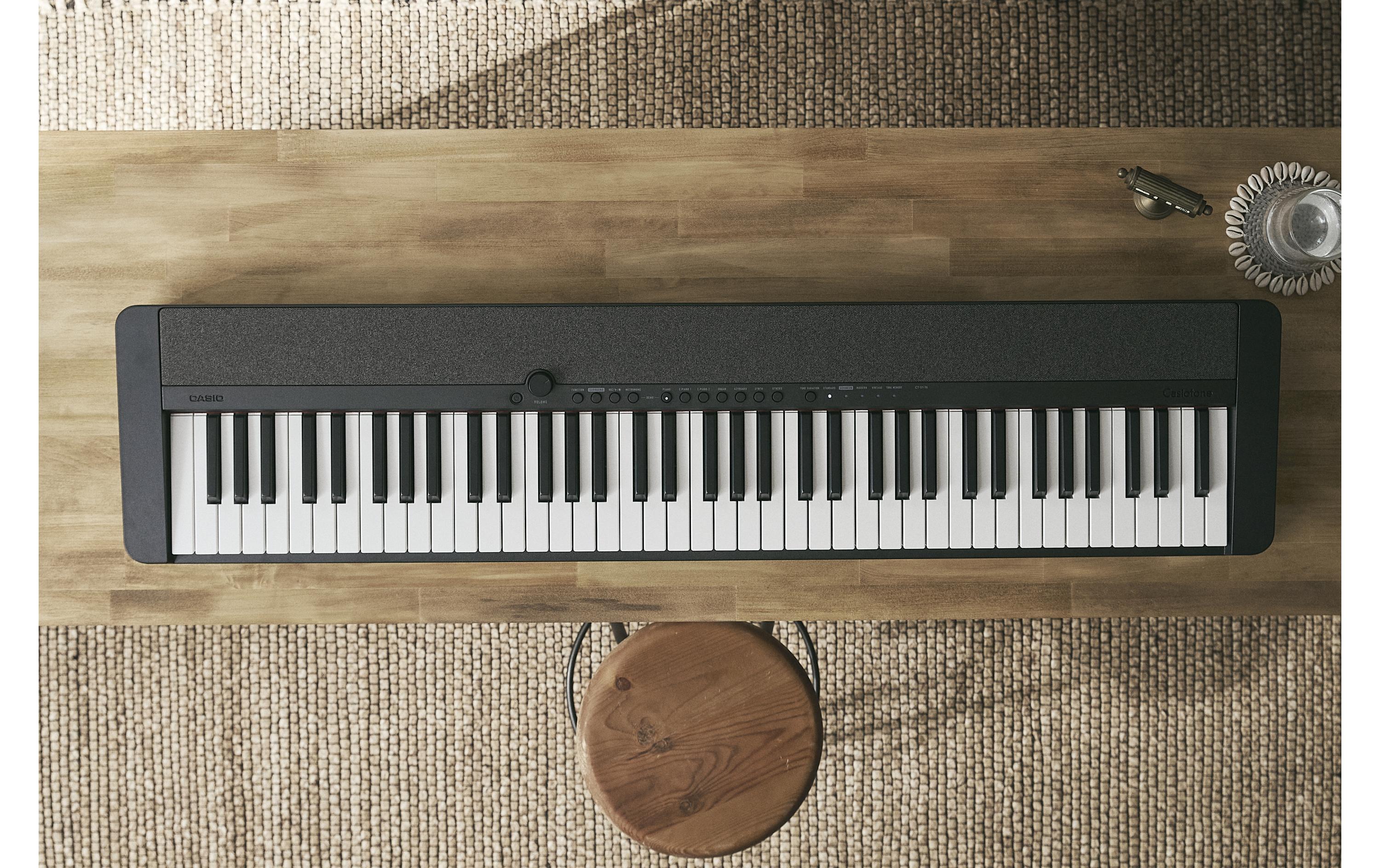 Keyboard CT-S1-76 Schwarz<br>Portables Keyboard mit 76 Tasten