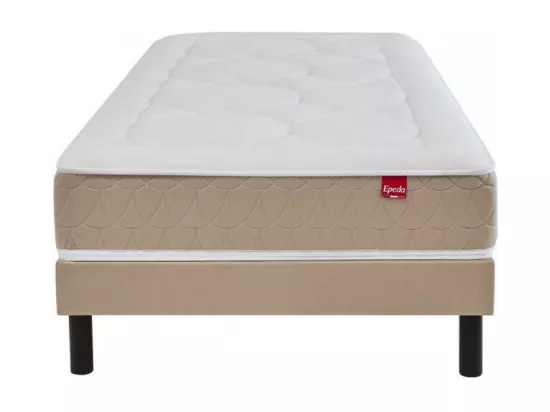 Clémaé 2 - Matelas à ressorts et latex, accueil équilibré - 90x190cm