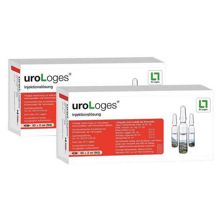 uroLoges® Injektionslösung, 100X2 ml