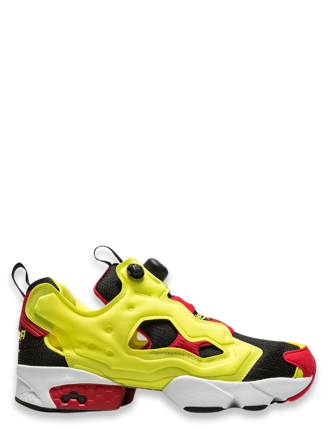 reebok Sneakers Homme Instapump Fury 94 Jaune/Rouge/Noir