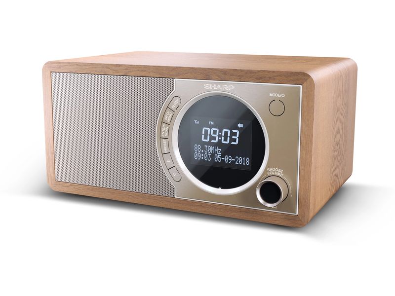 Sharp DAB  Radio DR-450 DAB /FM Radio Digital-Radio mit Speicher für 20 Sender