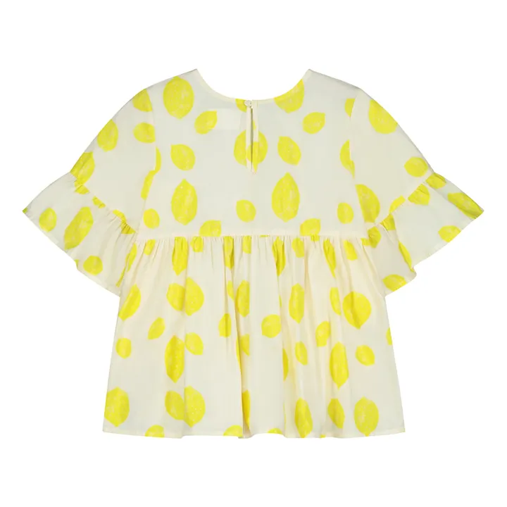 Holi & Love Blouse Pia Citron Coton Bio | Jaune