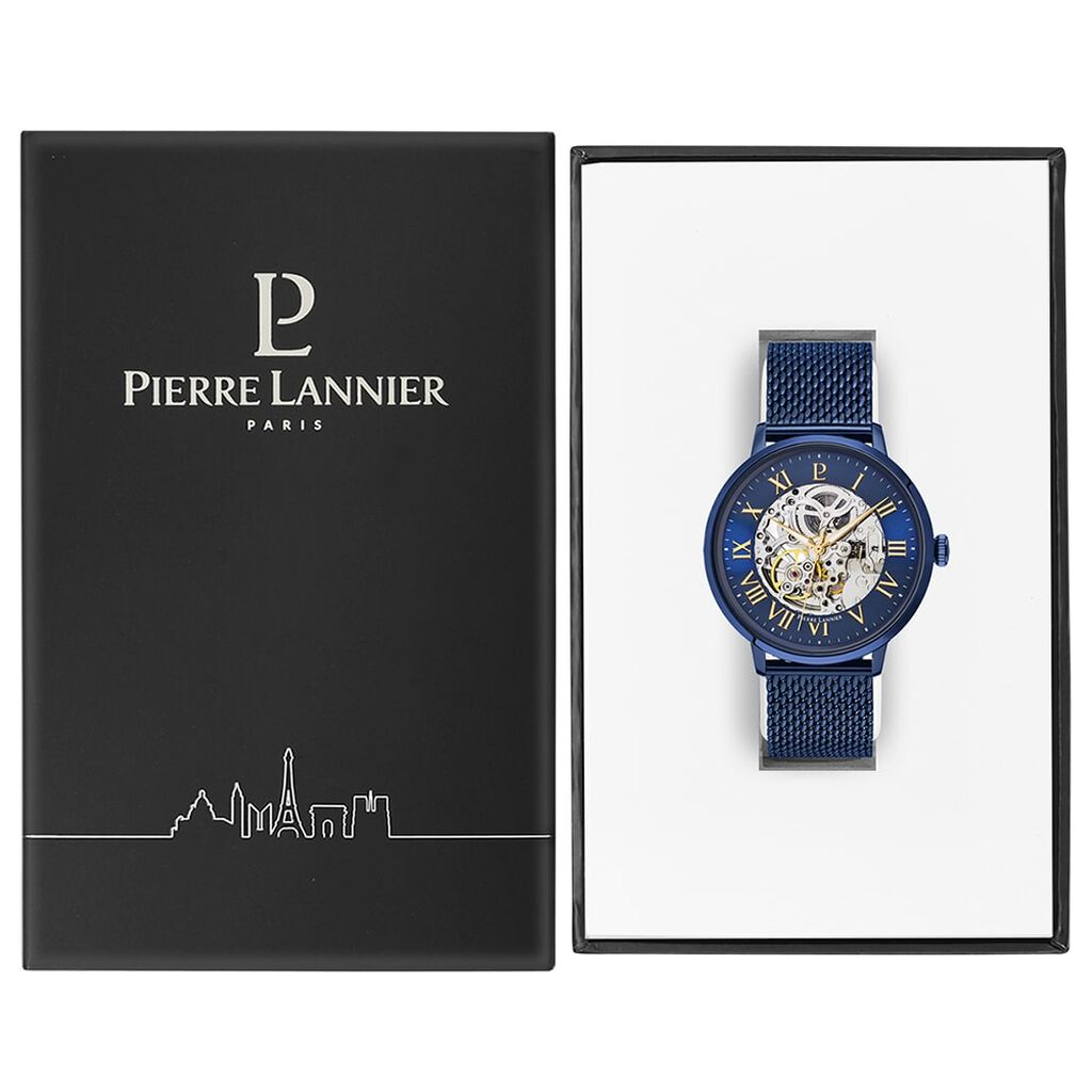 Montre Pierre Lannier Collection Automatic Bleu