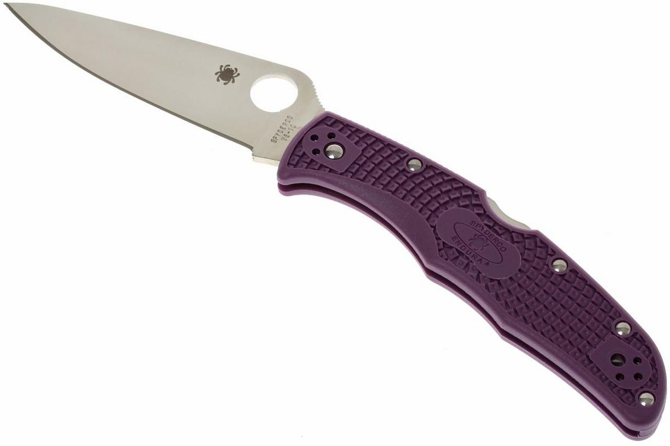 Spyderco Endura 4 Purple C10FPPR zakmes