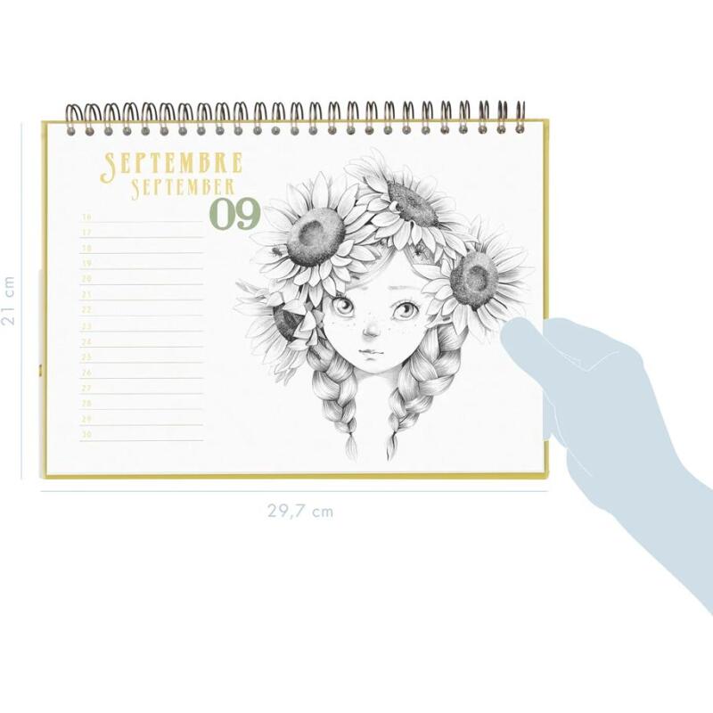 Calendrier perpétuel, Wild - Multicolore