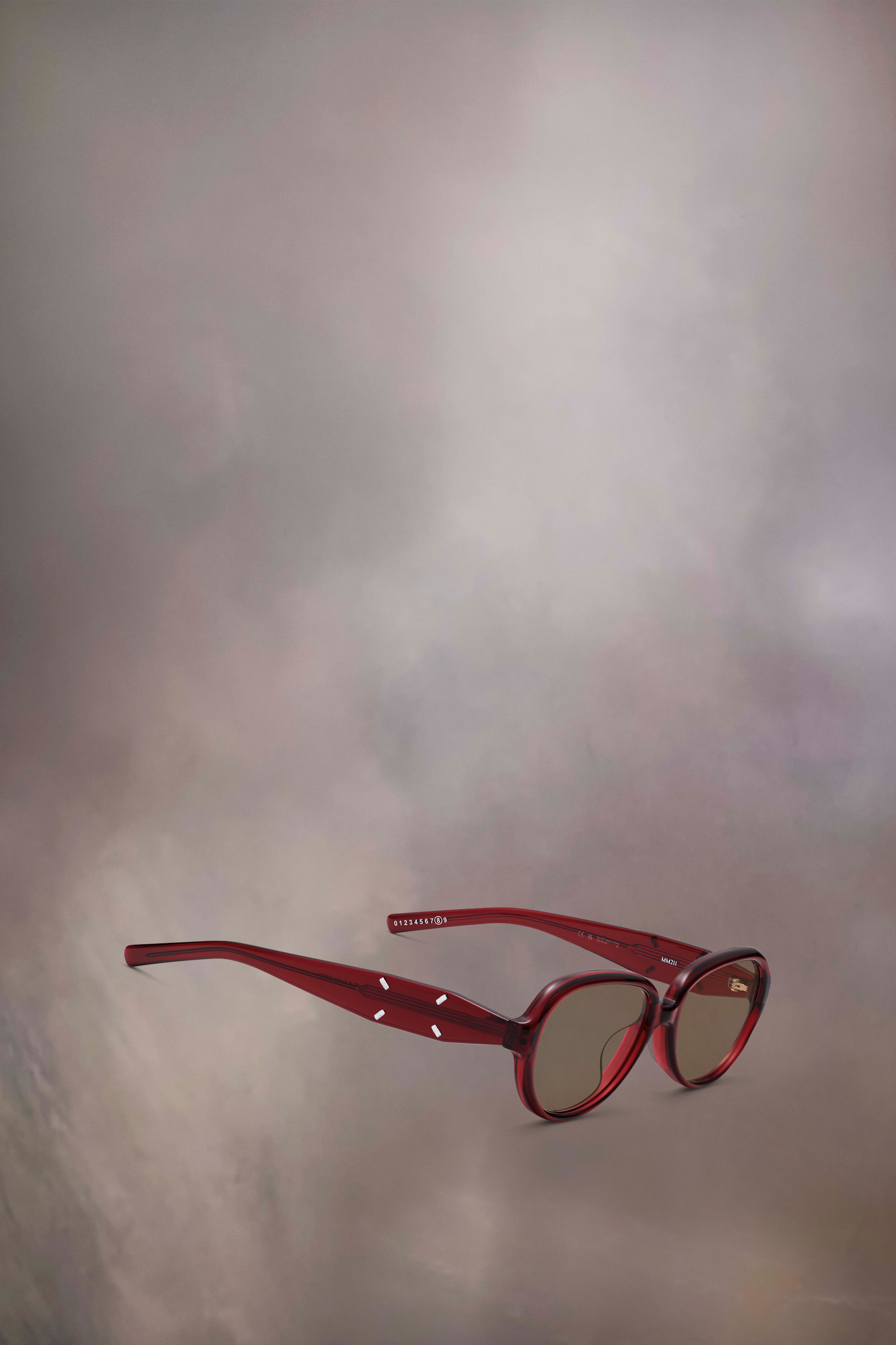 Lunettes de soleil aviateur rouges x Gentle Monster​