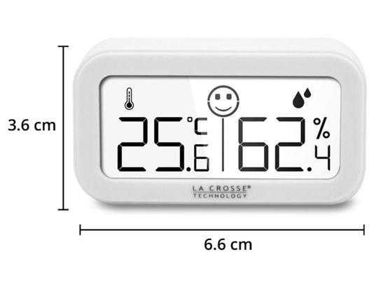 LA CROSSE TECH - Thermomètre extérieur WS7006 Blanc