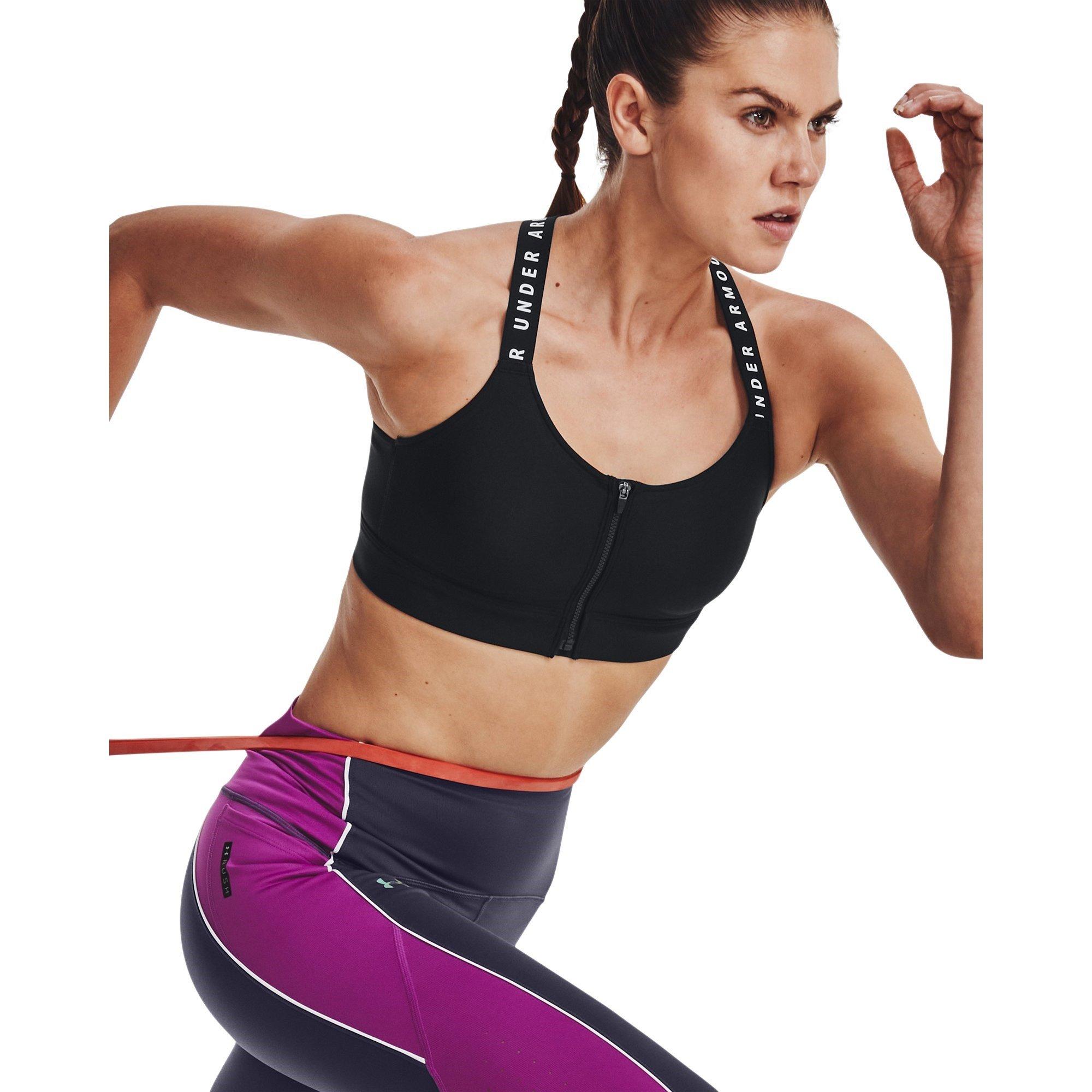 Under Armour Under Armour Ua Infinity High Bra Zip Impact Sports Womens