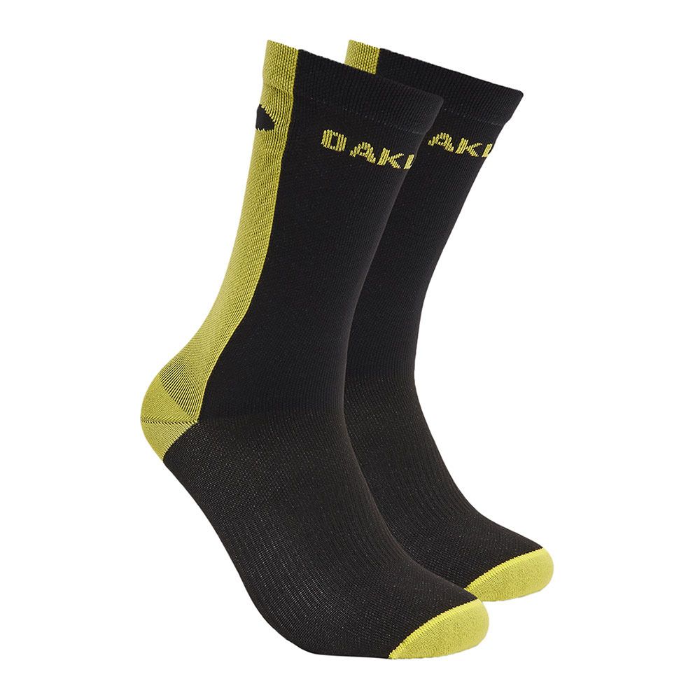 Oakley ICON ROAD - Chaussettes black/sulphur