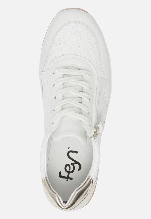 Feyn Claire 18 Sneakers wit Leer