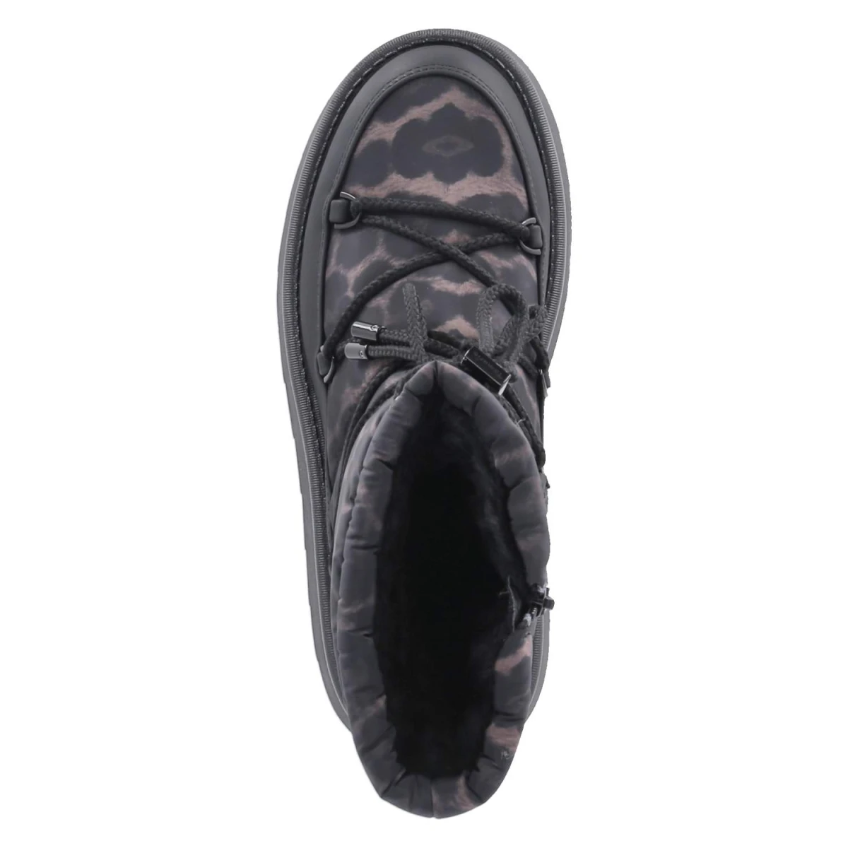 TamarisSnowboots - BLACK/LEOPARD