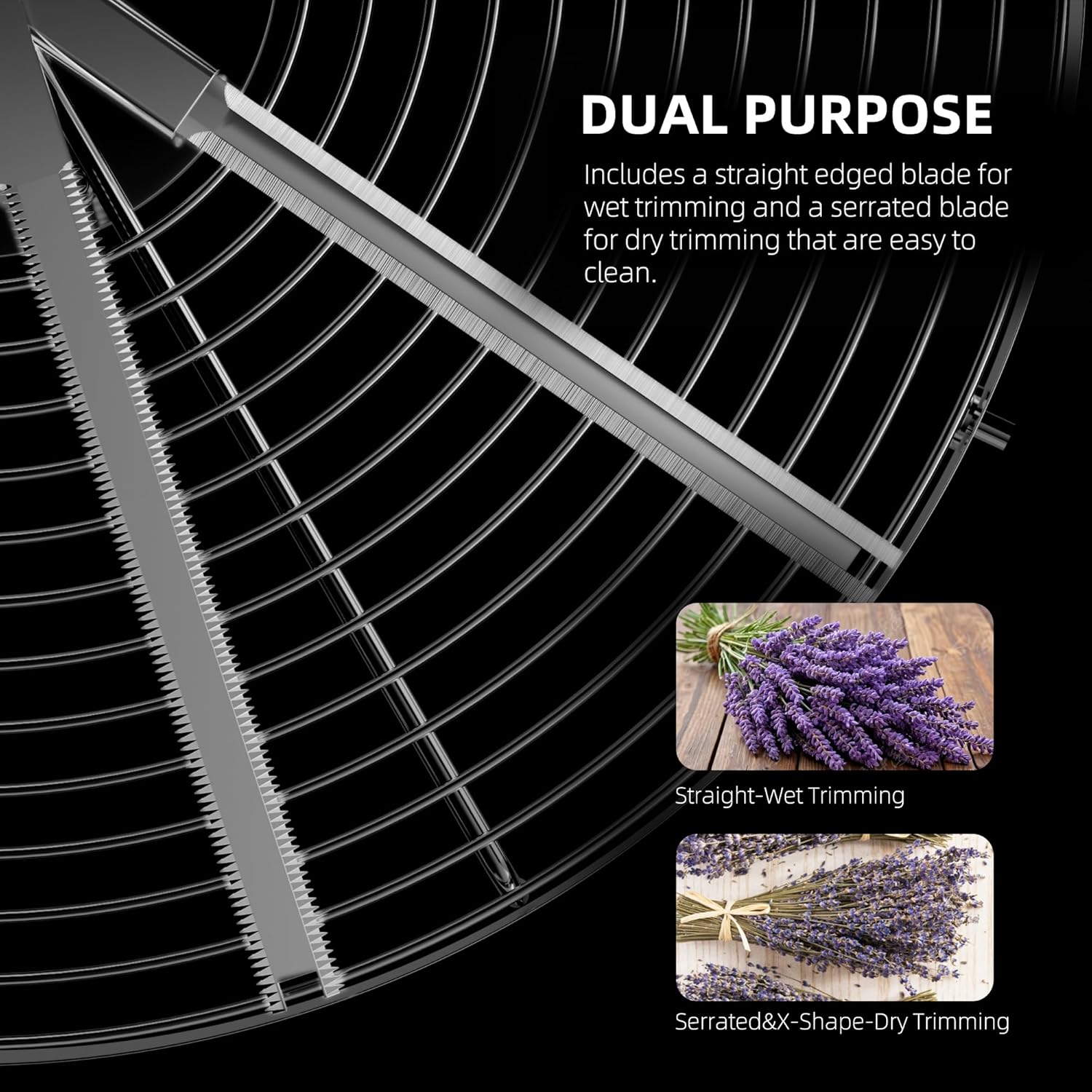 Spider Farmer 13 Zoll BowlTrimmer Maschine Twisted Spin Cut für Pflanzenknospen und Blume mit scharfen Edelstahlklingen und Beschneidungsscheren für Gartenarbeit