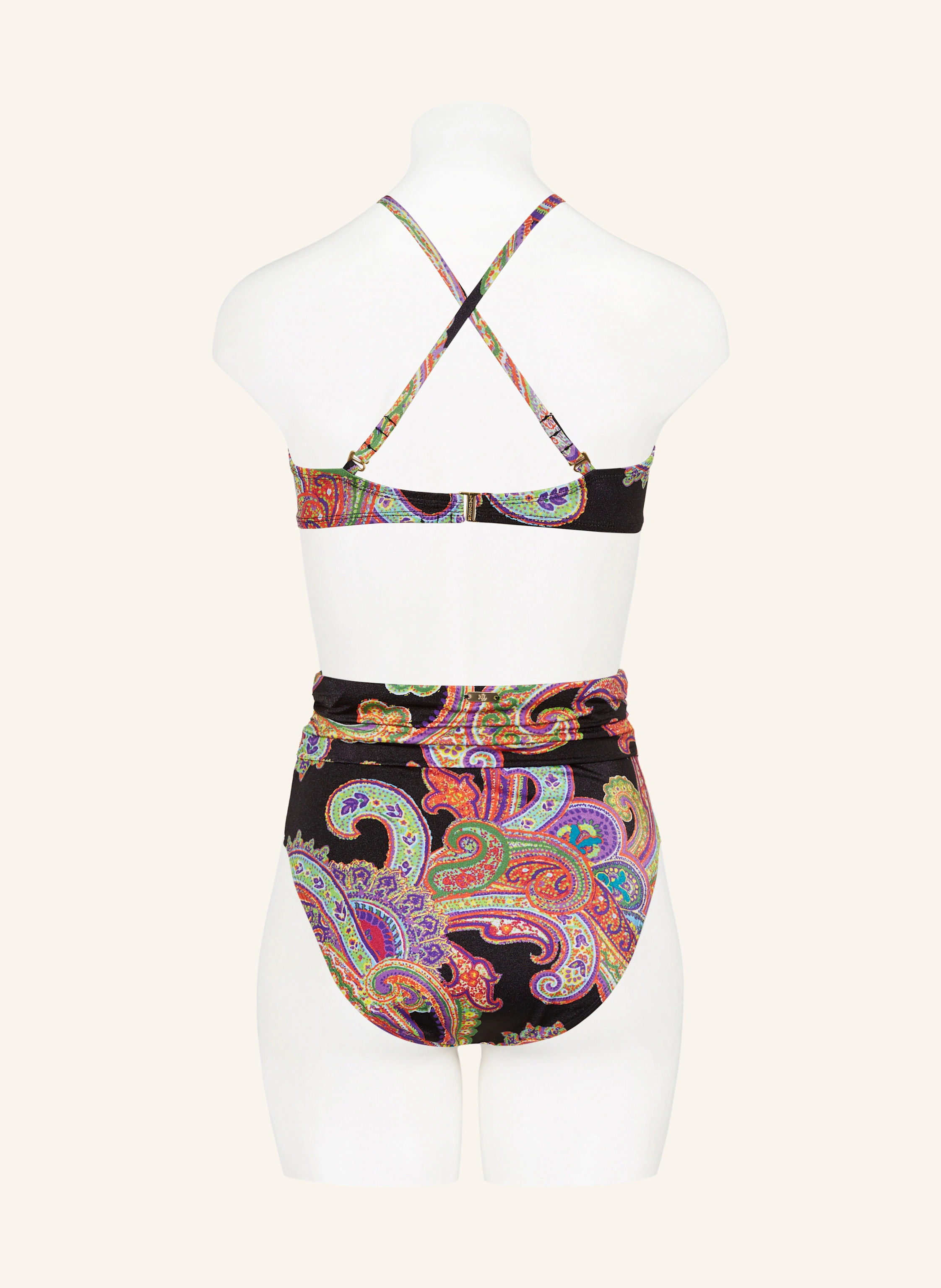 LAUREN RALPH LAUREN Bustier-Bikini-Top BORDADO PAISLEY